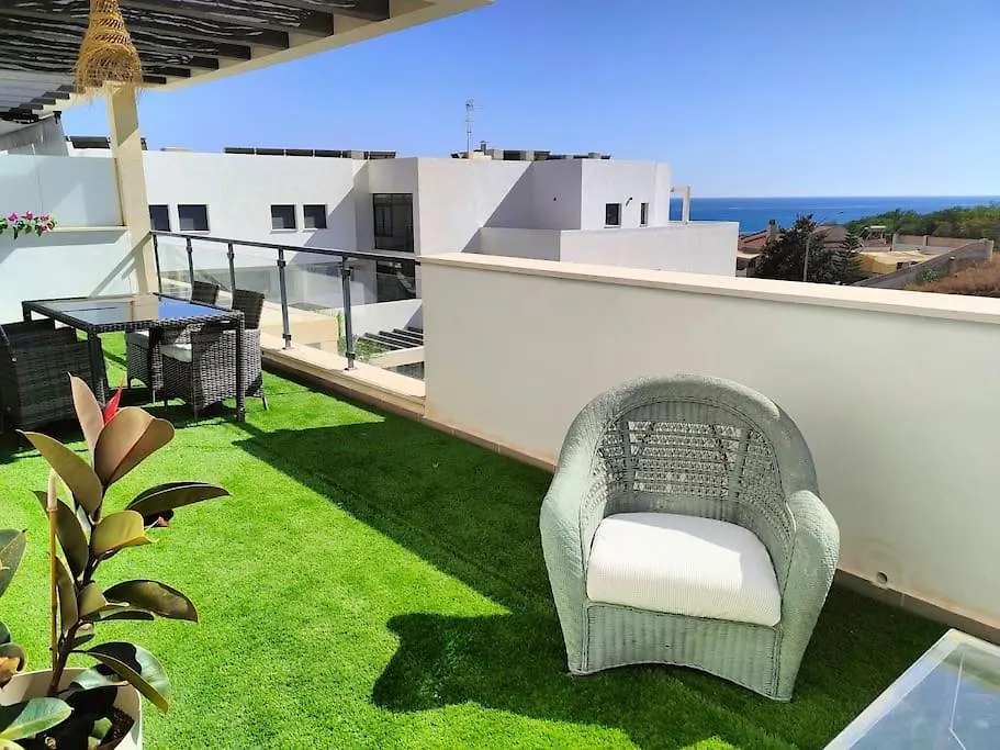 토레 데 베나갈본 Atico Con Piscina, Golf, Vistas Al Mar 아파트  토레 데 베나갈본