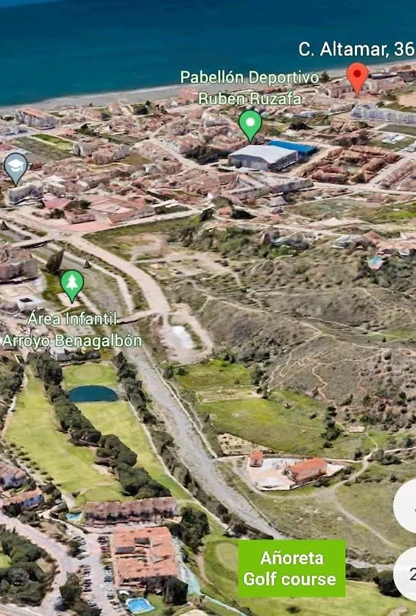 Apartamento Atico Con Piscina, Golf, Vistas Al Mar Torre de Benagalbon